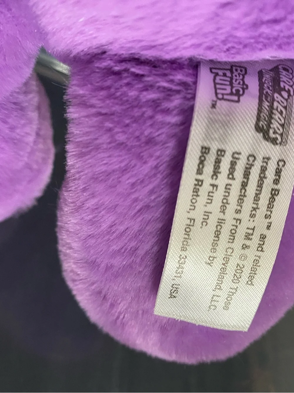 Care Bears Share Bear Plush 2020 Fuzzy Stuffed Animal 14 Inch Lollipop Basic Fun